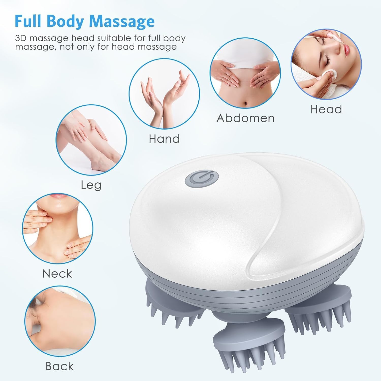 360° Deep Relax Scalp Massager