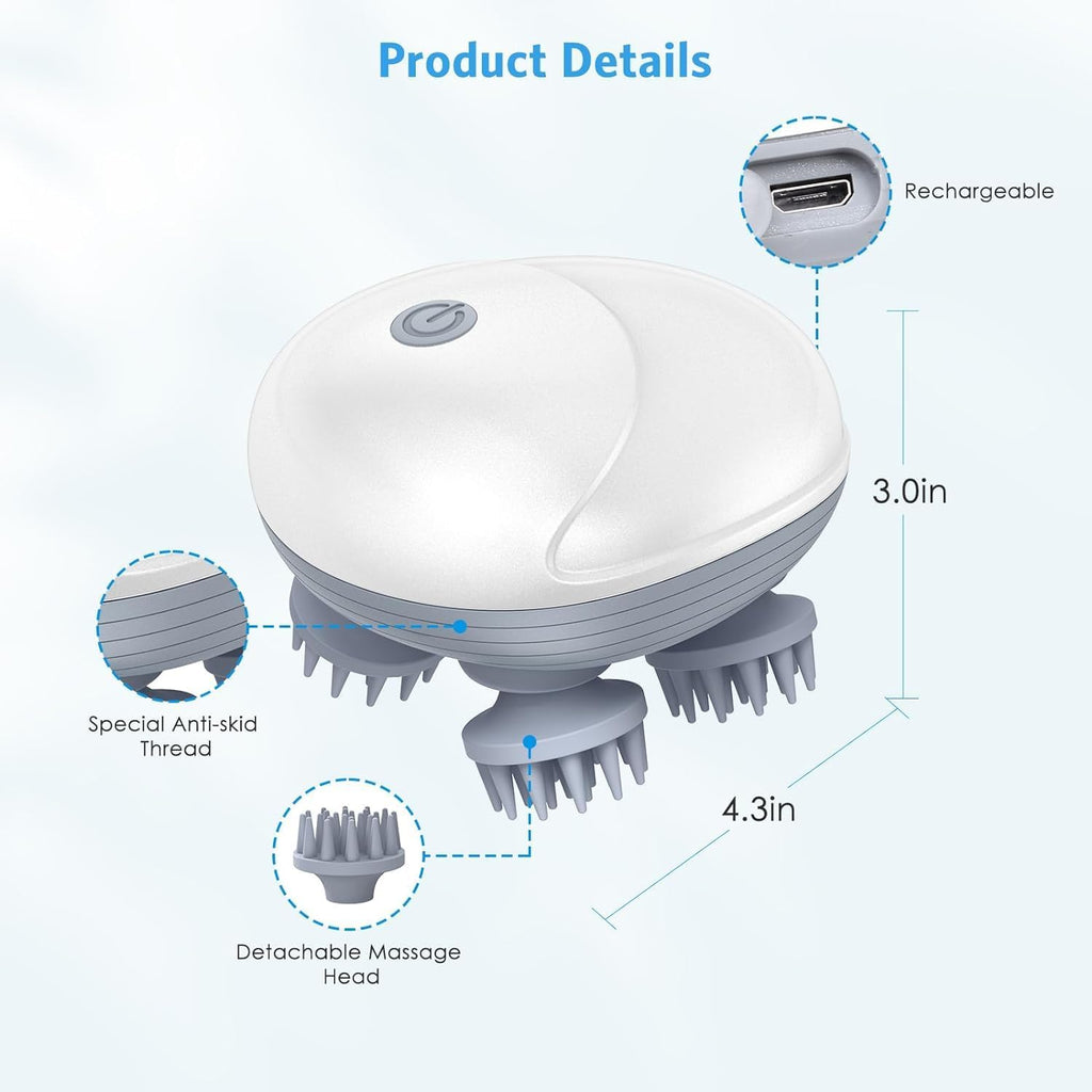 360° Deep Relax Scalp Massager