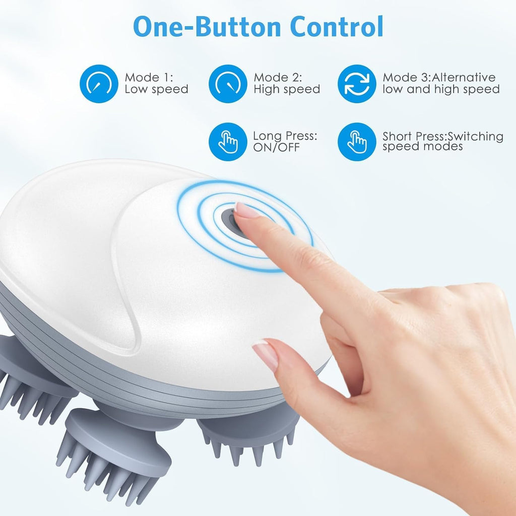 360° Deep Relax Scalp Massager
