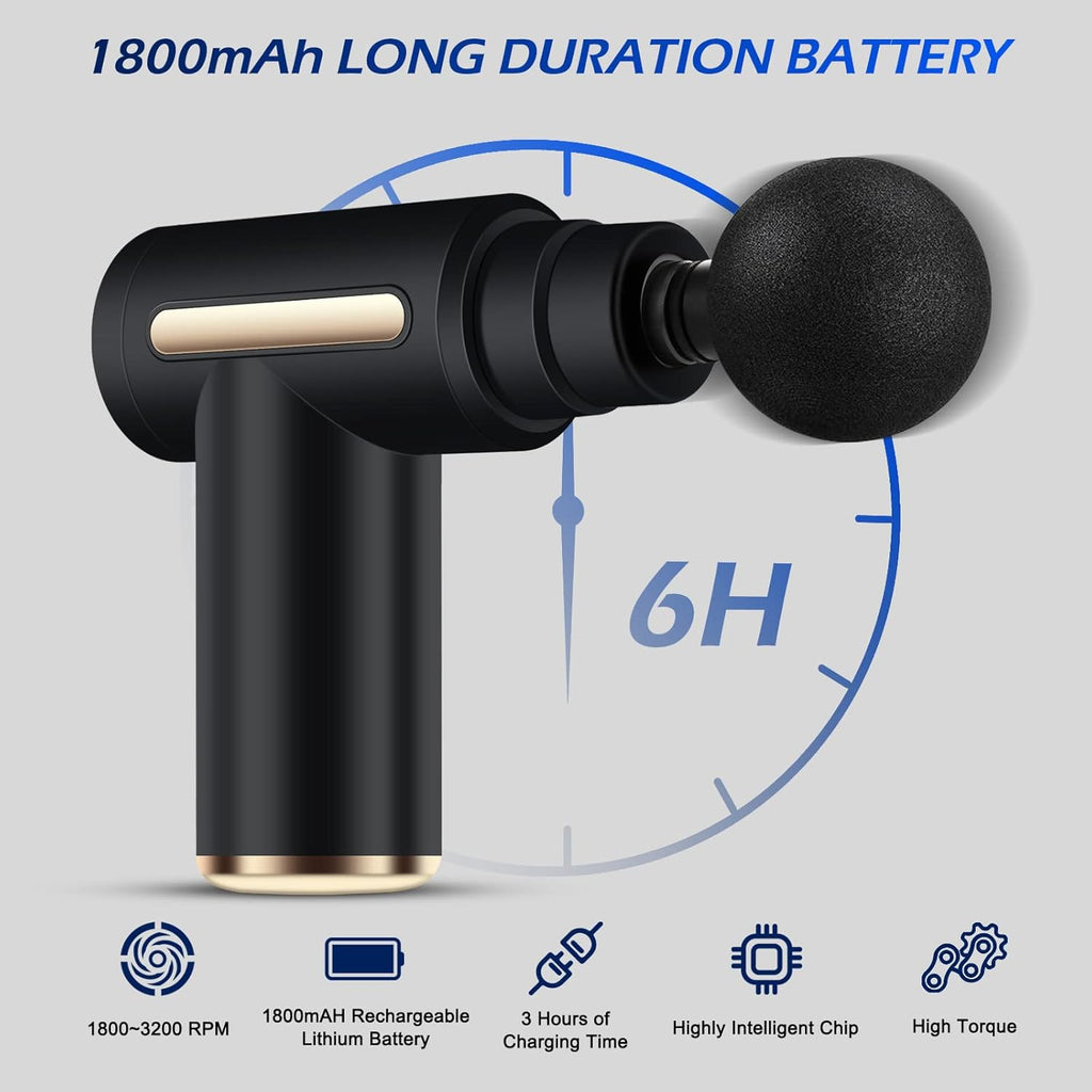 Mini Massage Gun for Neck, Back & Legs