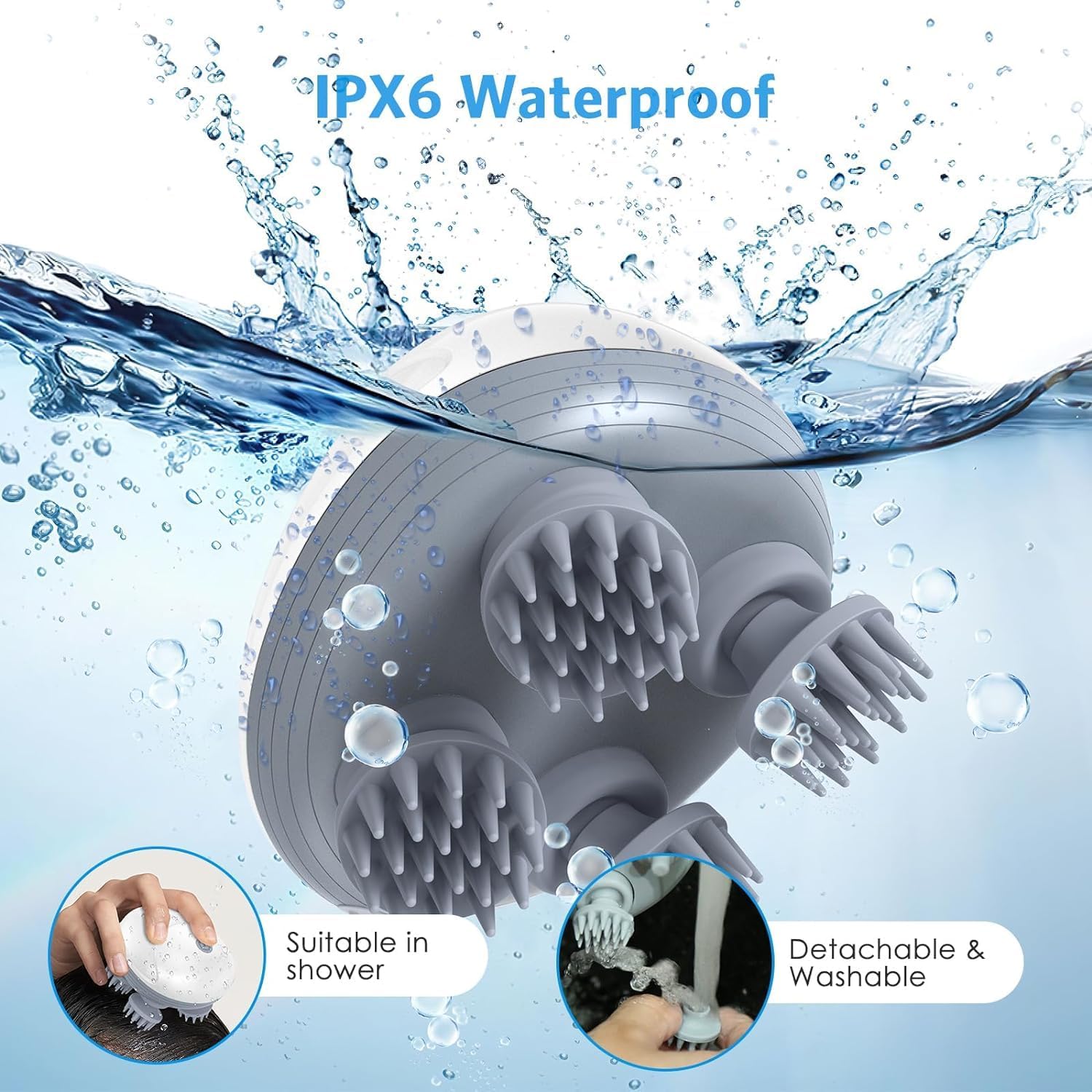 360° Deep Relax Scalp Massager