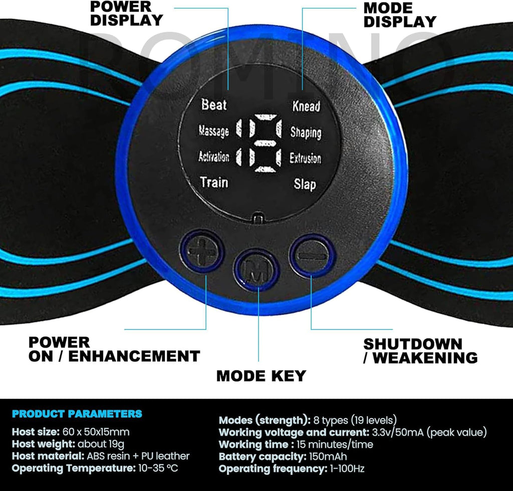 Wireless Butterfly Body Massager
