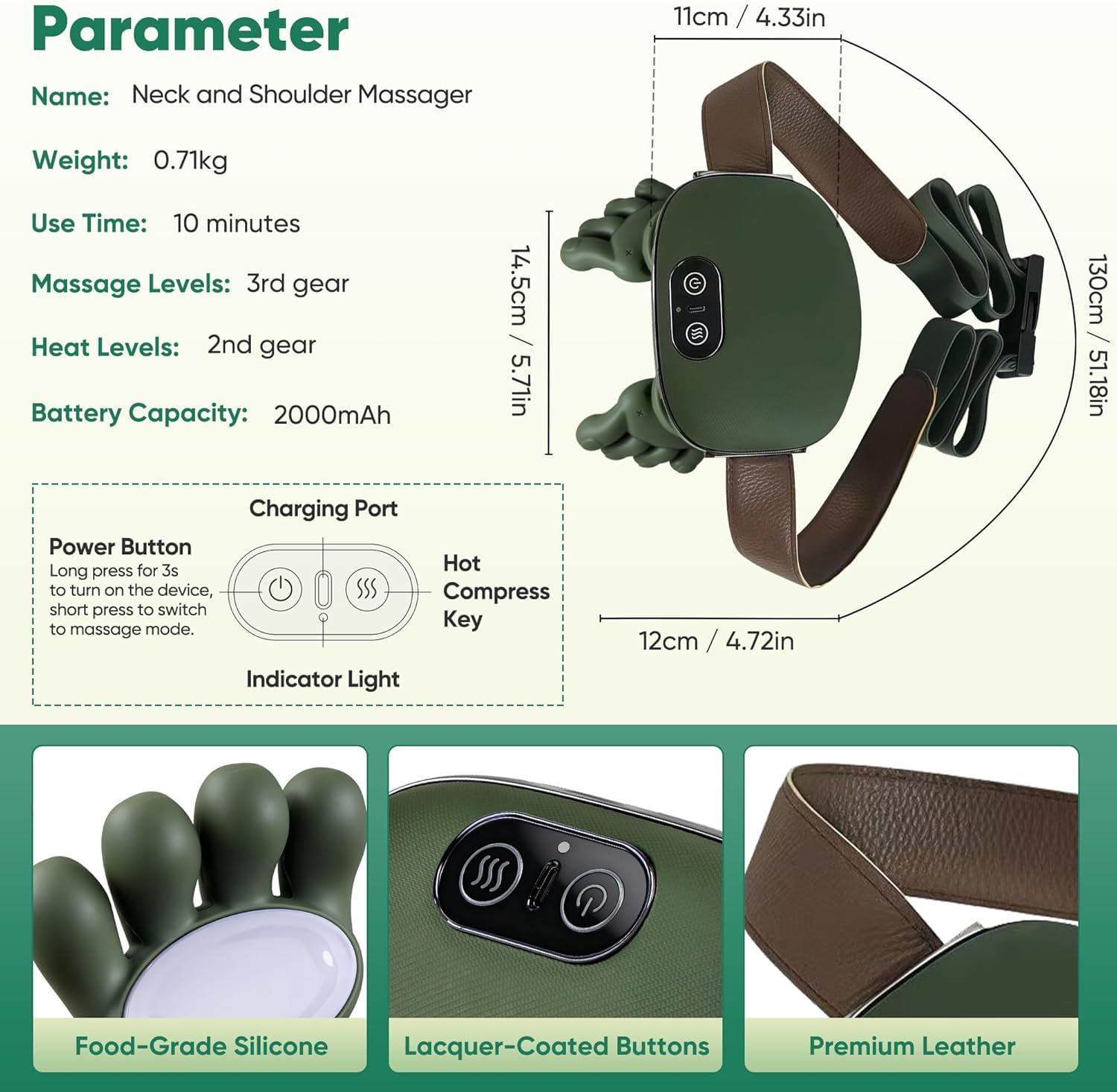 Smart Turtle Neck & Shoulder Massager
