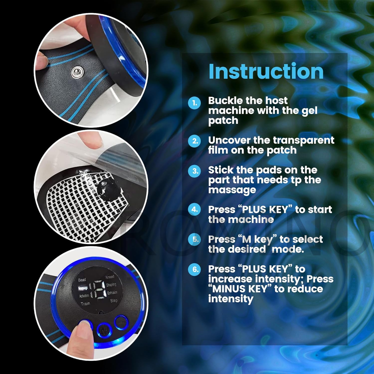 Wireless Butterfly Body Massager